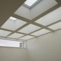 Skylight detail in a whole home renovation bringing natural light to a five-level DC residence at the Wharf.